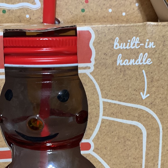 🆕 WINTER ❄️ SWEETS - SET OF TWO SNOWMAN ⛄️ SIPPERS (GLASS) - Picture 7 of 7